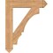 Ekena Millwork Balboa Arts & Crafts Smooth Bracket, Western Red Cedar, 5 1/2"W x 32"D x 40"H BKT06X32X40BOA03SWR - alternate 4